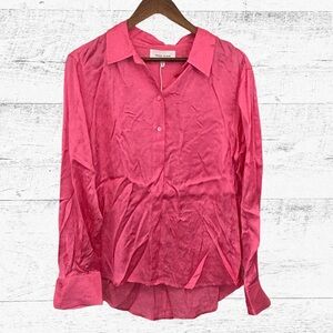 Dear John Pink Long Sleeve Button Down Shirt